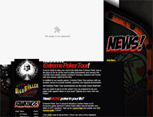 Tablet Screenshot of extremepokertour.net